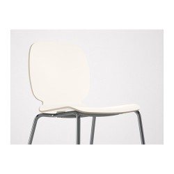 Фото1.Кресло Broringe белое хром SVENBERTIL 991.977.00 IKEA