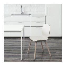 Фото2.Кресло белое Ernfrid береза SVENBERTIL 591.977.02 IKEA