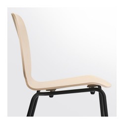 Фото5.Крісло береза Broringe чорні ніжки SVENBERTIL  891.977.05 IKEA