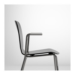 Фото7.Кресло черное SVENBERTIL 191.976.95 IKEA