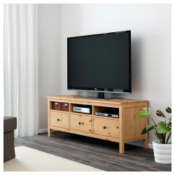Фото1.Тумба під TV світло-коричнева HEMNES IKEA 702.970.45