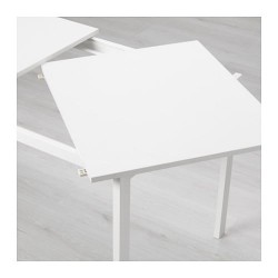 Фото3.Стол, белый раскладной 120 / 180x75 VANGSTA 803.615.64 IKEA