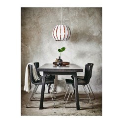 Фото2.Стол темно-коричневый 170x78 VASTANBY 590.403.44 IKEA
