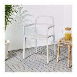 Фото2.Кресло YPPERLIG белое 603.465.79 IKEA