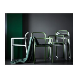 Фото6.Кресло YPPERLIG зеленый 403.465.80 IKEA