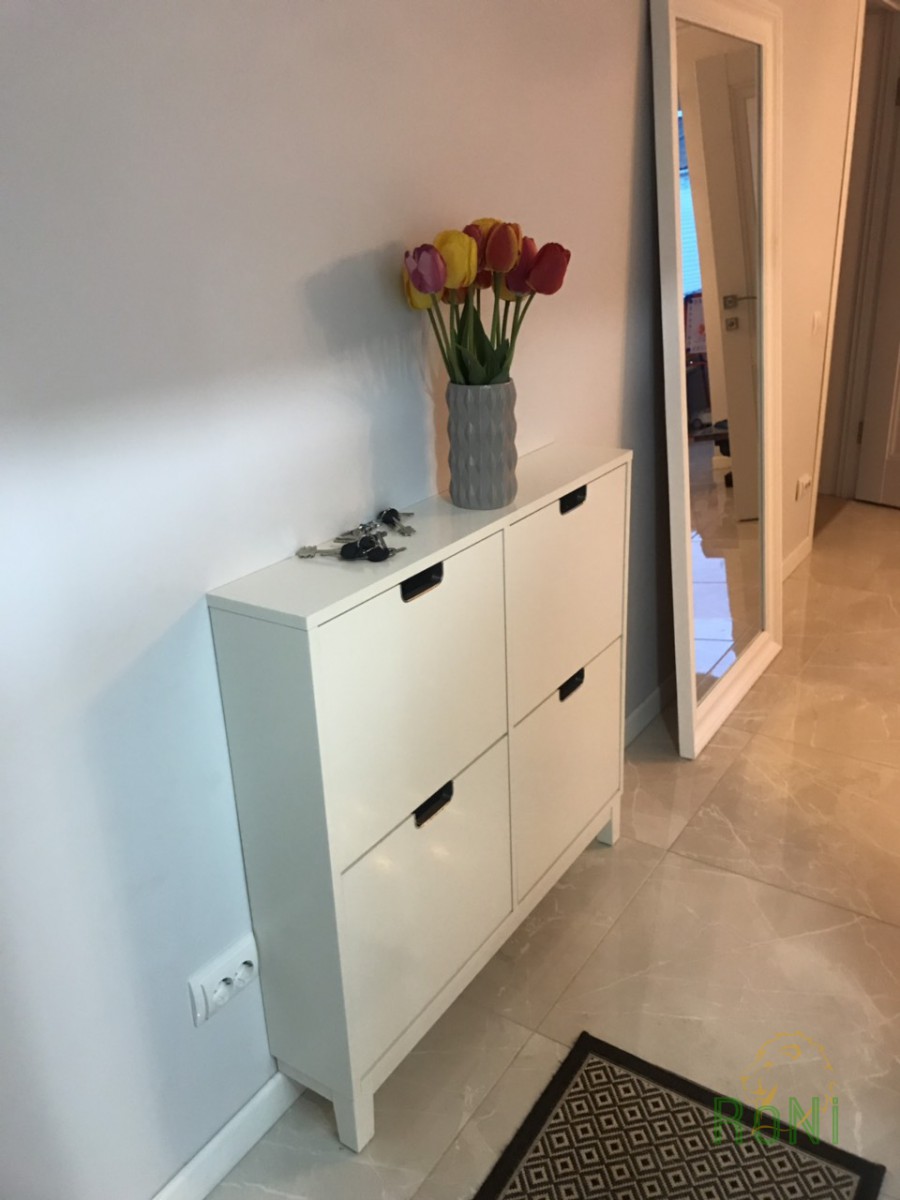 Фото відгук Тумба для взуття IKEA BRUSALI біла 202.676.06 Фото відгук